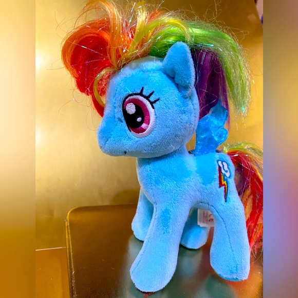 MY LITTLE PONY 2015 Ty SPARKLE BEANIE BABIES COLLECTION RAINBOW D… - Picture 2 of 16